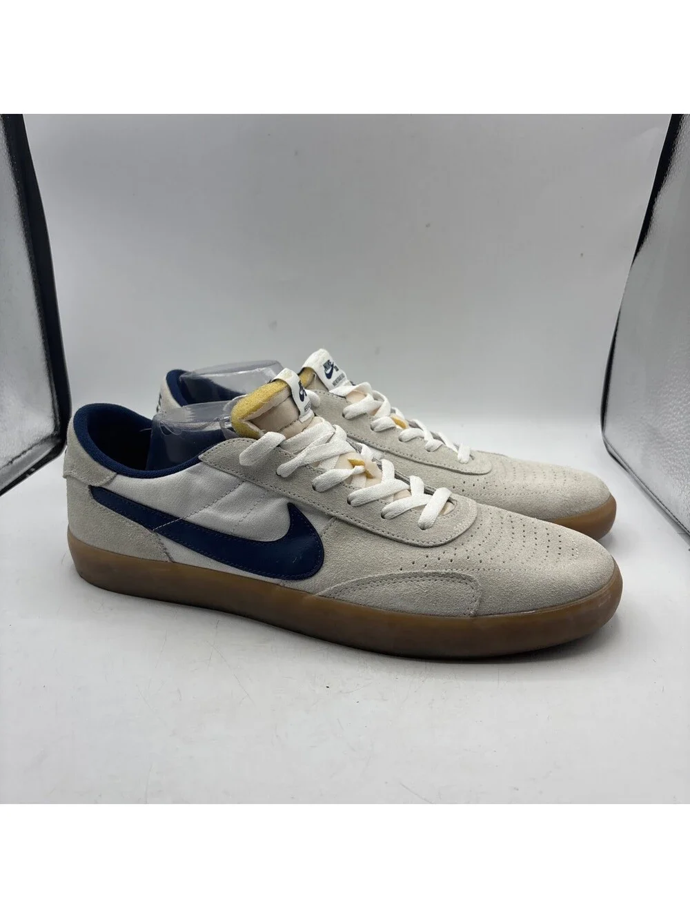 Nike Heritage Vulc SB 'Summit White Navy' Sneakers CD5010-102 Mens Size